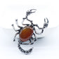 Crystal Scorpion Brooch & Pendant
