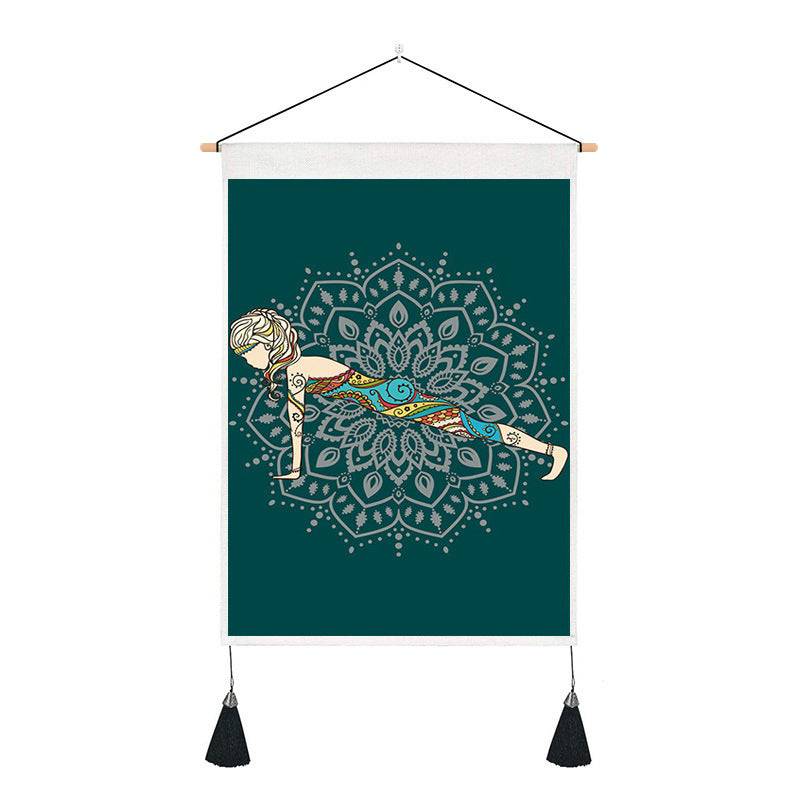 Short Tapestry (Yoga and chakra)