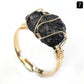 Crystal Raw Ring