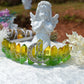 Raw Crystal Quartz Crown Headband