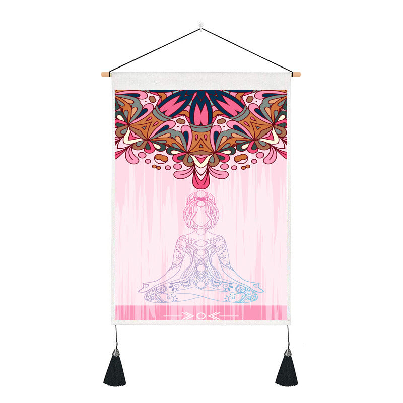 Short Tapestry (Yoga and chakra)