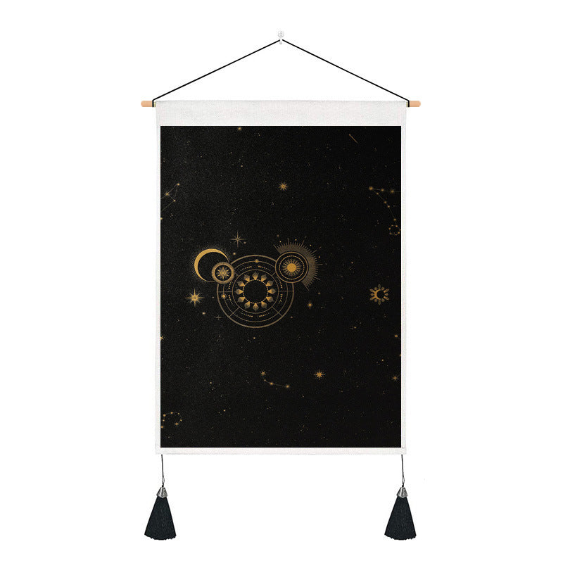 Short tapestry(sun and moon)