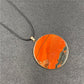 Crystal Round Slice Necklace