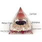 Twelve Zodiac Constellation Orgone Pyramid