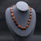 Tear Drop Shaped Bead Crystal Necklace