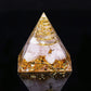 Gold Wire Mini Orgone Pyramid