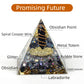 Crystal Point Orgone Pyramid