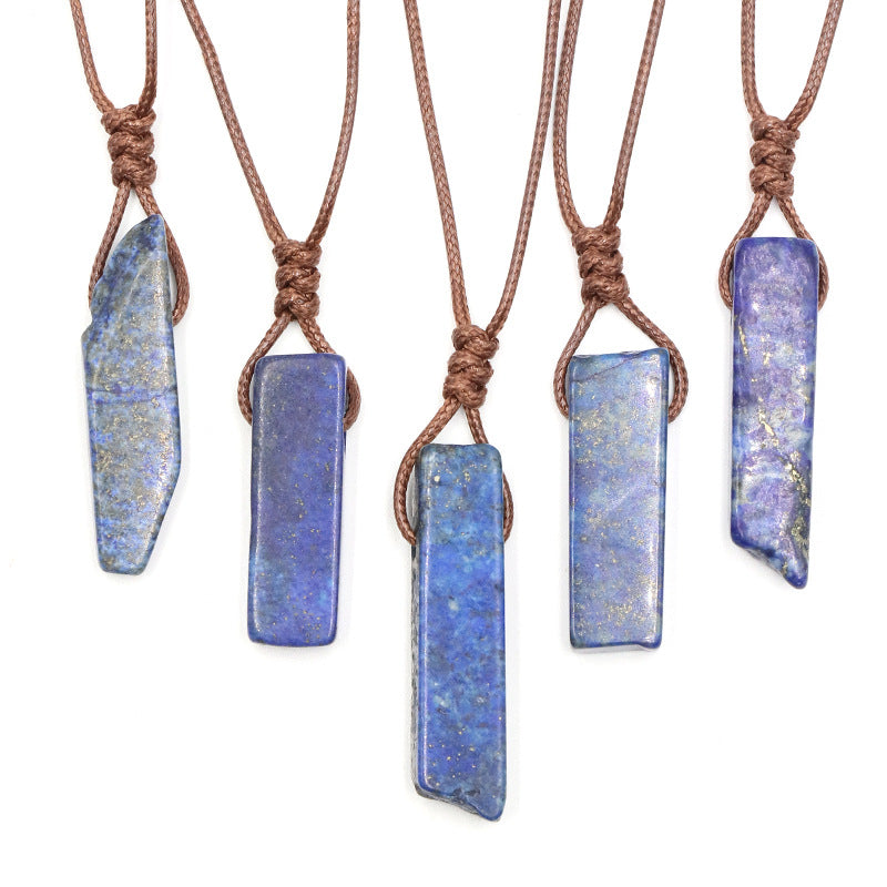 Natural Crystal Slab Necklace