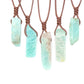 Natural Crystal Slab Necklace