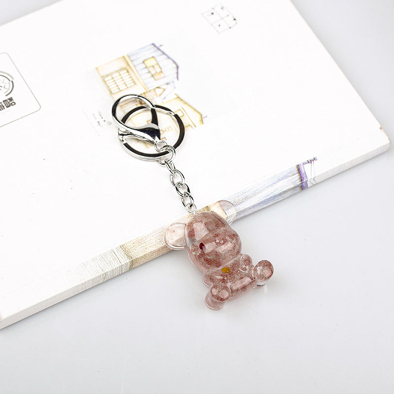 Resin Bear Key Chain