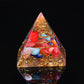 Gold Wire Mini Orgone Pyramid