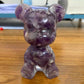 Resin Heart Bear