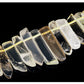 Natural Crystal Loose Sliced Slab 40CM/Strand