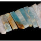 Natural Crystal Loose Sliced Slab 40CM/Strand