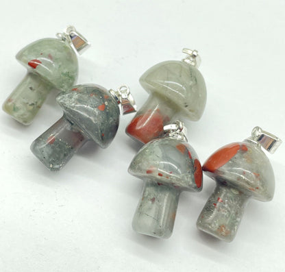 Mushroom Shape Crystal Pendant